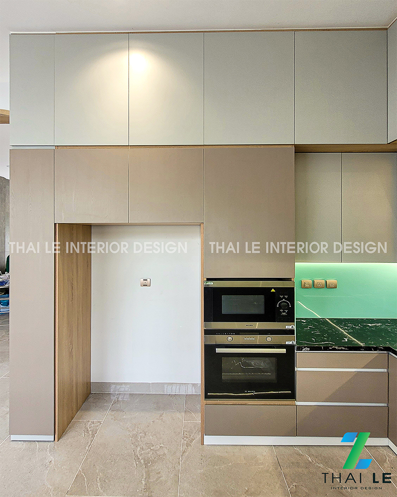 Thi công nội thất nhà phố KDC An Thiên Lý Thủ Đức - 340m2